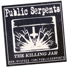Public Serpents street sticker