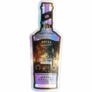 Weiss Distilling street sticker