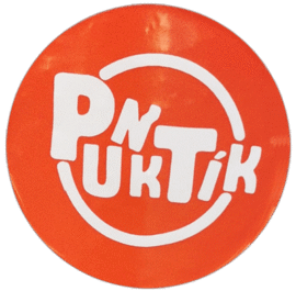Punktík street sticker