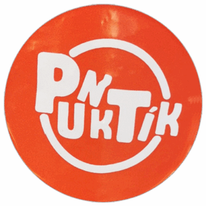 Punktík street sticker