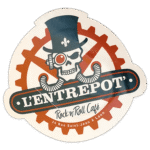 L'ENTREPOT' street sticker
