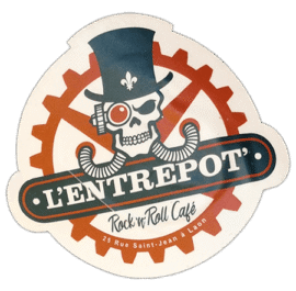 L'ENTREPOT' street sticker