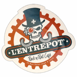 L'ENTREPOT' street sticker