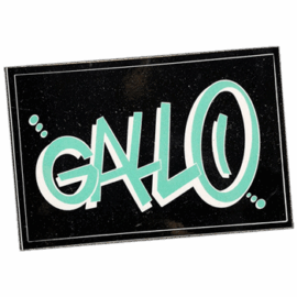 Gallo street sticker