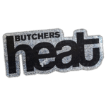 Butchers heat wanted sticker
