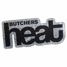 Butchers heat wanted sticker
