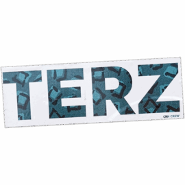 TERZ wanted sticker