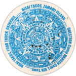 Hisai Tacos wanted street sticker