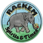 Rackem wanted street sticker
