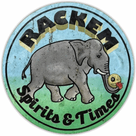 Rackem wanted street sticker