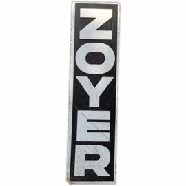 ZOYER wanted street sticker
