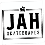 JAH Skateboards wanted street sticker