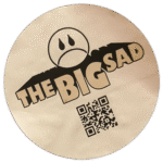 The Pale White wanted street sticker