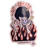 Lanebuleuse wanted street sticker