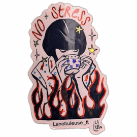 Lanebuleuse wanted street sticker