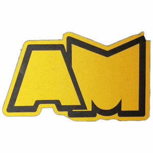 AM wanted street sticker