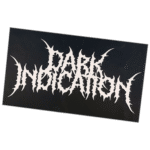 Dark Indication wanted street sticker