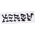Xerov wanted sticker