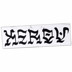 Xerov wanted sticker