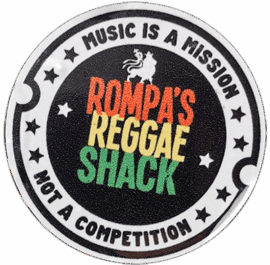 Rompa's Reggae Shack wanted street sticker