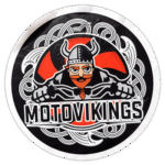 Motovikings wanted street sticker