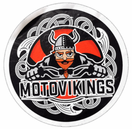 Motovikings wanted street sticker