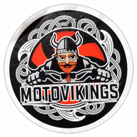 Motovikings wanted street sticker