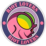 Riot Lovers wanted street sticker