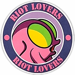 Riot Lovers wanted street sticker