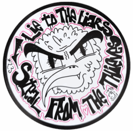 Fesj wanted sticker