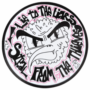 Fesj wanted sticker