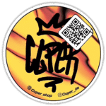 Cuper wanted street sticker