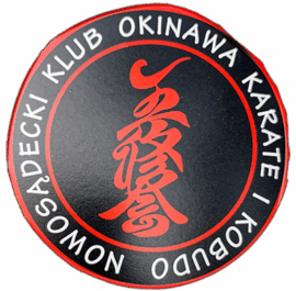 Nowosadecki Klub Okinava Karate i Kobudo wanted street sticker.