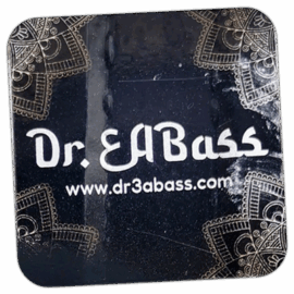 Dr.3aBass wanted street sticker