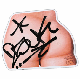 WedThuFri wanted street sticker