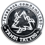 Tambi Tattoo wanted sticker