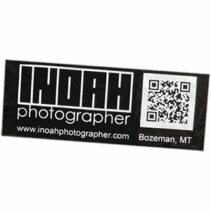 Inoah wanted street sticker