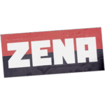ZENA wanted street sticker