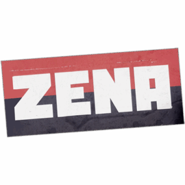 ZENA wanted street sticker
