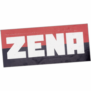 ZENA wanted street sticker