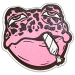 Frog wante street sticker