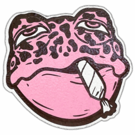 Frog wante street sticker