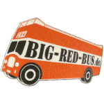 Big Red Bus sticker
