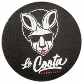 Le Coota wanted street sticker