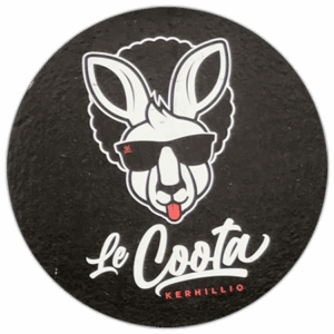 Le Coota wanted street sticker