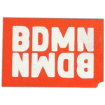 BDMN wanted street sticker