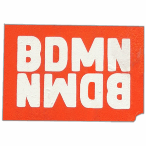BDMN wanted street sticker