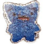 ICY Toothgems wanted street sticker