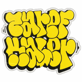 Zaref Kaler wanted street sticker
