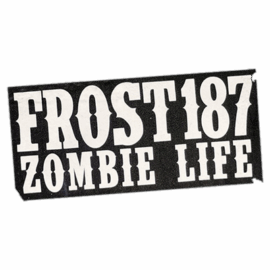 FROST187 wanted street sticker